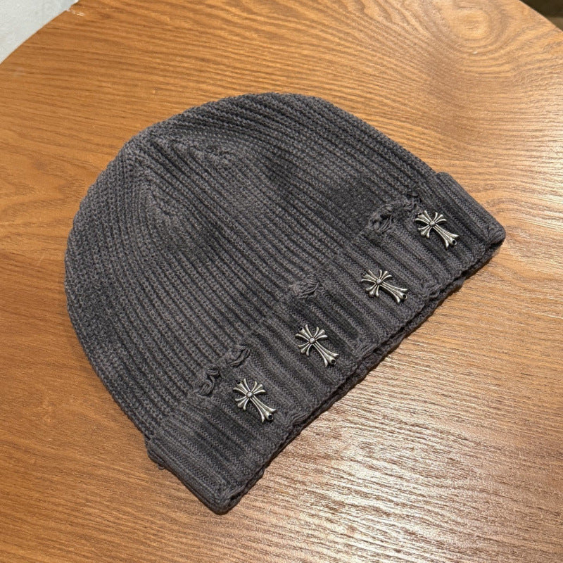 Gorro de Punto Bordado
