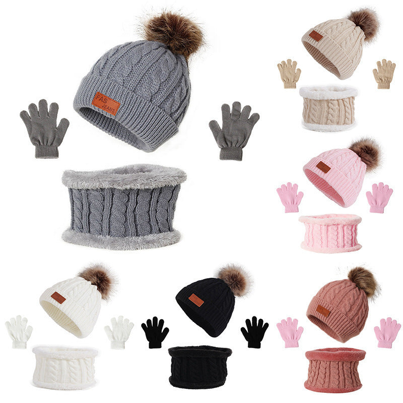 Set Invierno Bebé: Gorro, Guantes y Bufanda