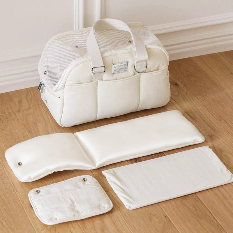 Bolso Transportador para Gatos — Abrigado, Transpirable y Gran Capacidad