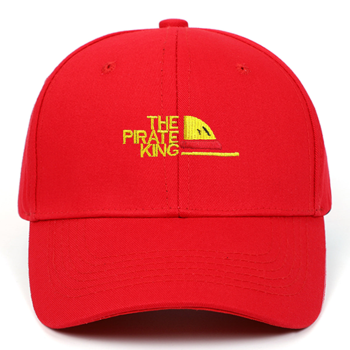 Gorra Baseball con Bordado Anime — Techo Suave Visera Curva Unisex