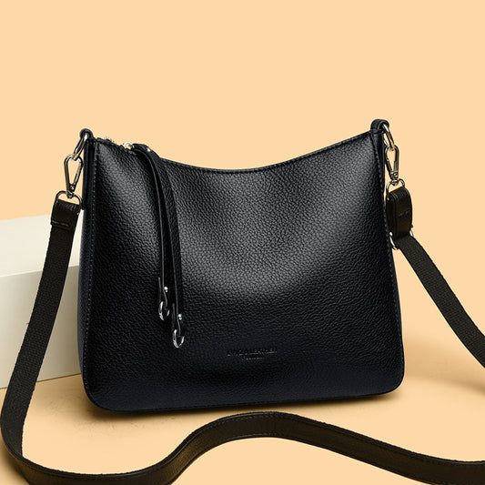 Cartera de Cuero Genuino Versátil