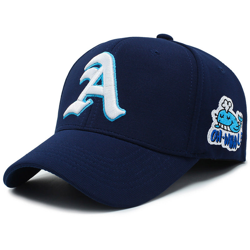 Gorra Baseball Bordada Ballena