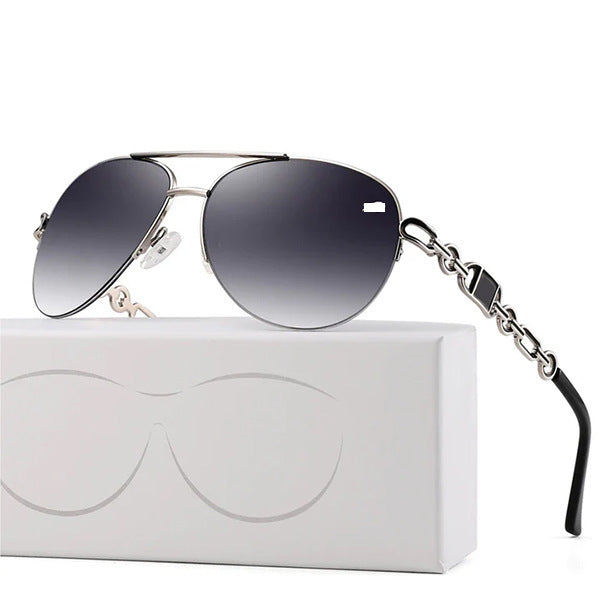 Lentes de Sol Playeros Degradé Marco Metal