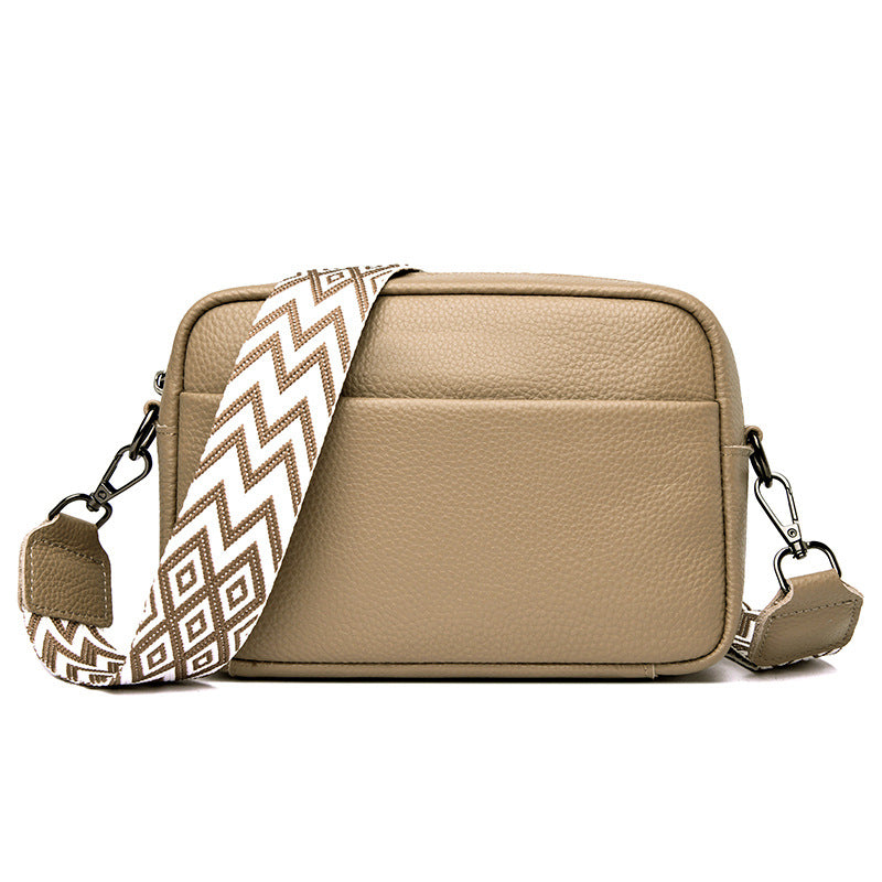 First-Layer Cowhide Square Wallet