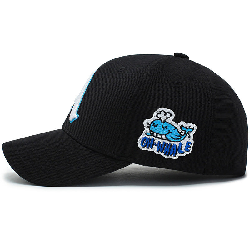 Gorra Baseball Bordada Ballena