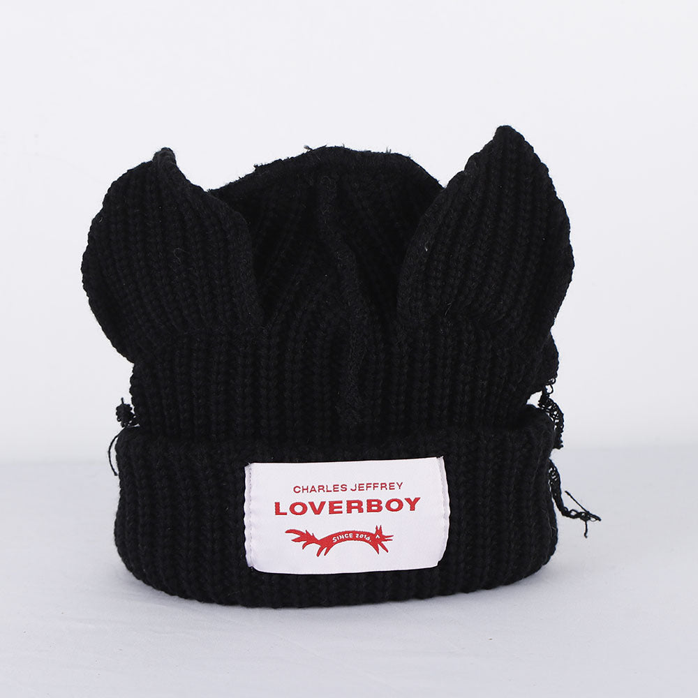 Gorro de Lana Doble Capa para Invierno — Tejido Abrigado Unisex