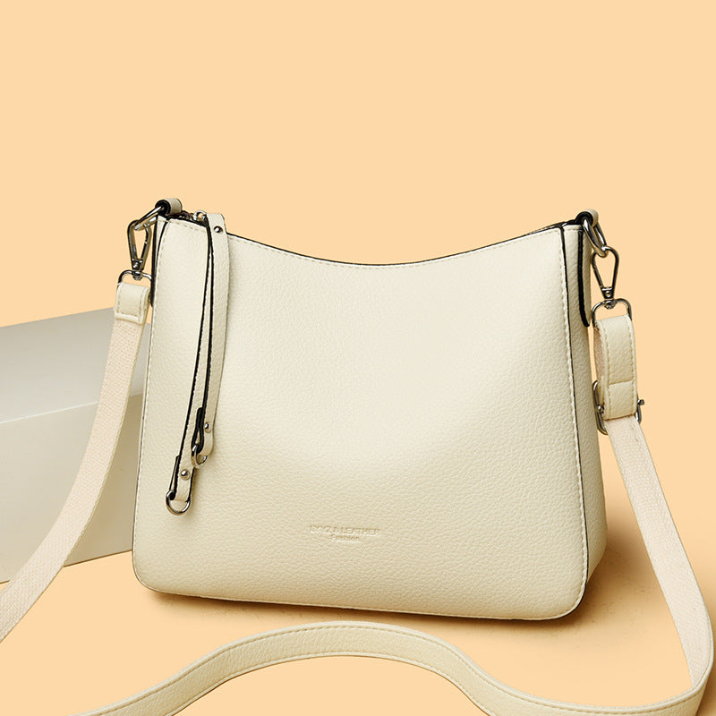 Cartera de Cuero Genuino Versátil