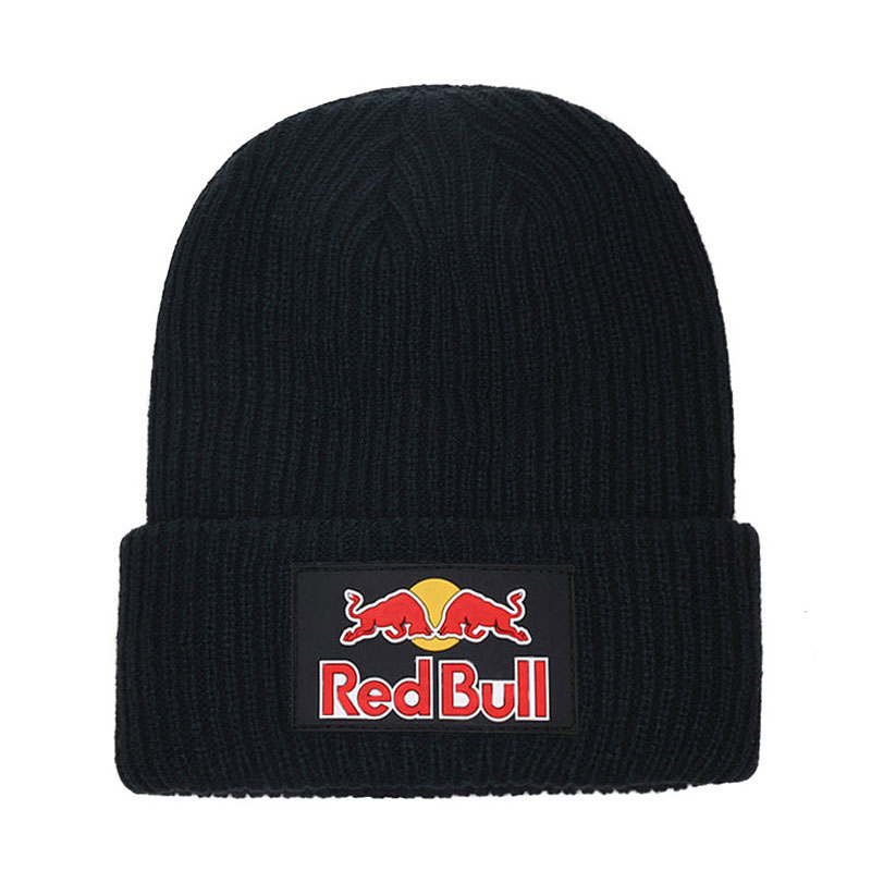 Gorro de Lana Tejida con Letras — Ski y Aventura Unisex Otoño Invierno