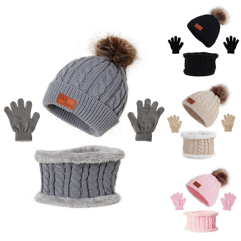 Set Invierno Bebé: Gorro, Guantes y Bufanda