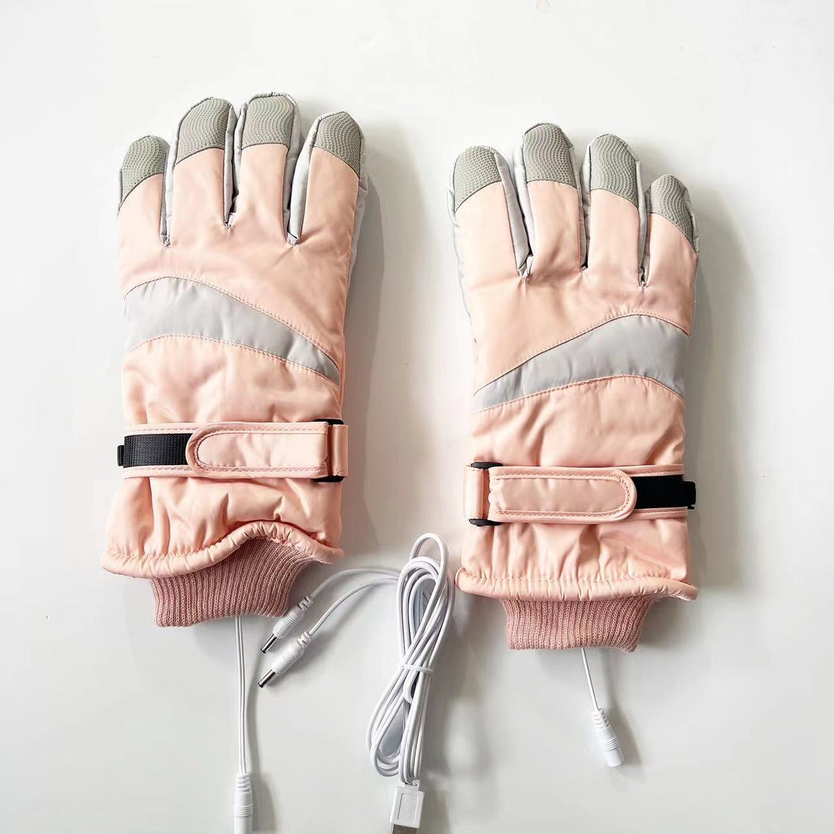 Guantes de Ski con Calefacción USB — Táctil, Impermeable y 3 Temperaturas
