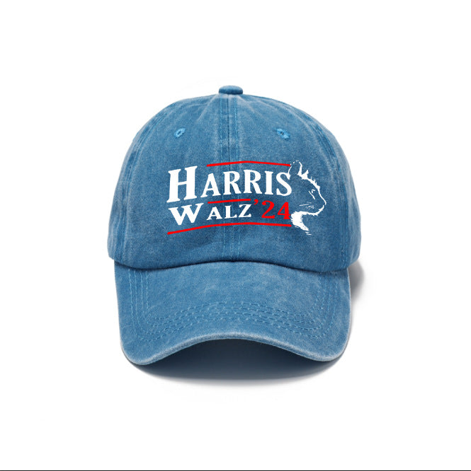 Gorra Baseball Lavada con Estampado — Techo Suave Dad Hat con Protección Solar
