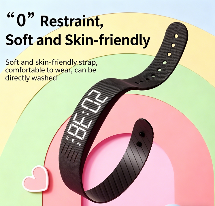 Women's Smartwatch with Pedometer, Alarm, and Water Resistance