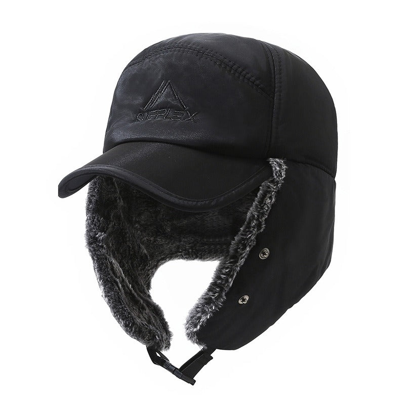 Gorra con Visera Corta y Forro Polar — Abrigo de Oídos para Ciclismo y Ski