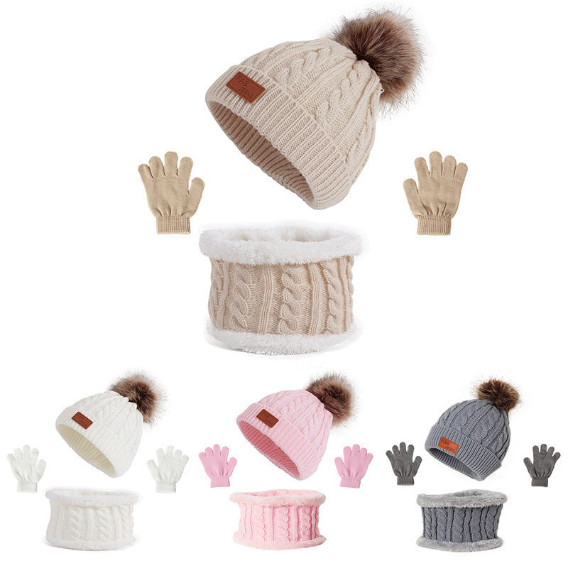 Set Invierno Bebé: Gorro, Guantes y Bufanda