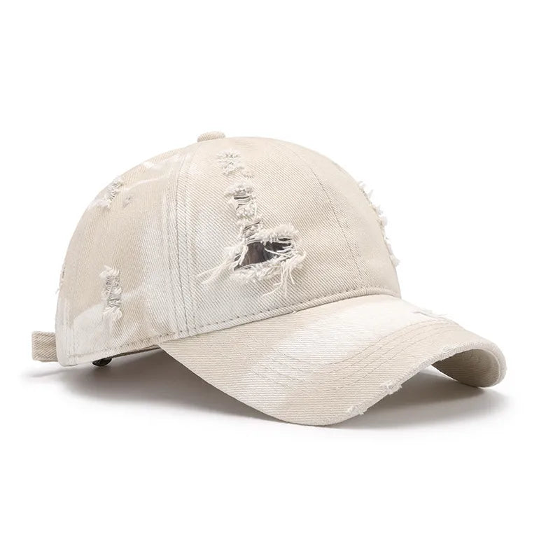 Gorra Baseball de Algodón Desgastada — Ajustable Unisex