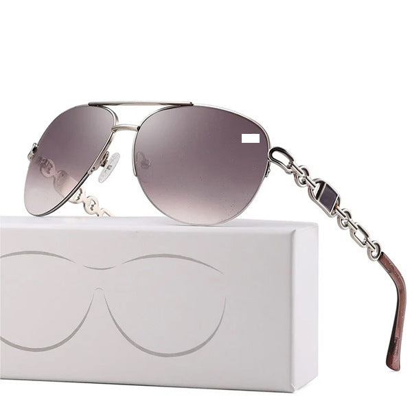 Lentes de Sol Playeros Degradé Marco Metal