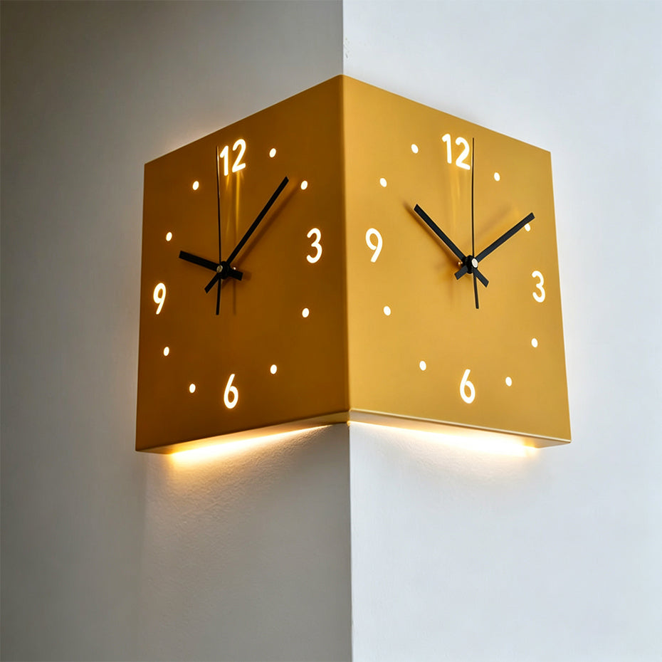 Copy of Reloj de Pared LED Nórdico, Silencioso, Estilo Moderno Minimalista
