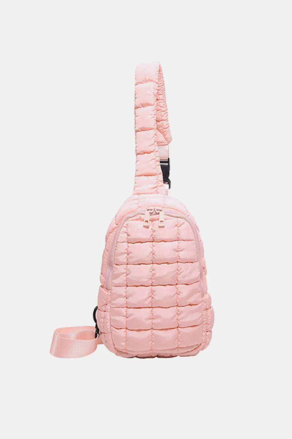 Padded Nylon Shoulder Bag