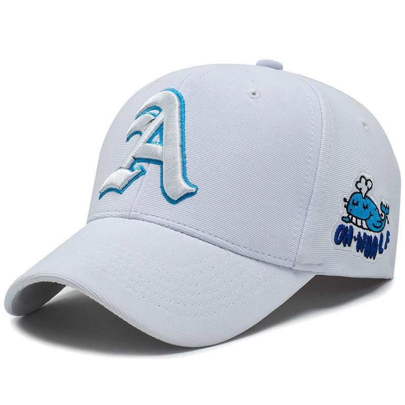Gorra Baseball Bordada Ballena
