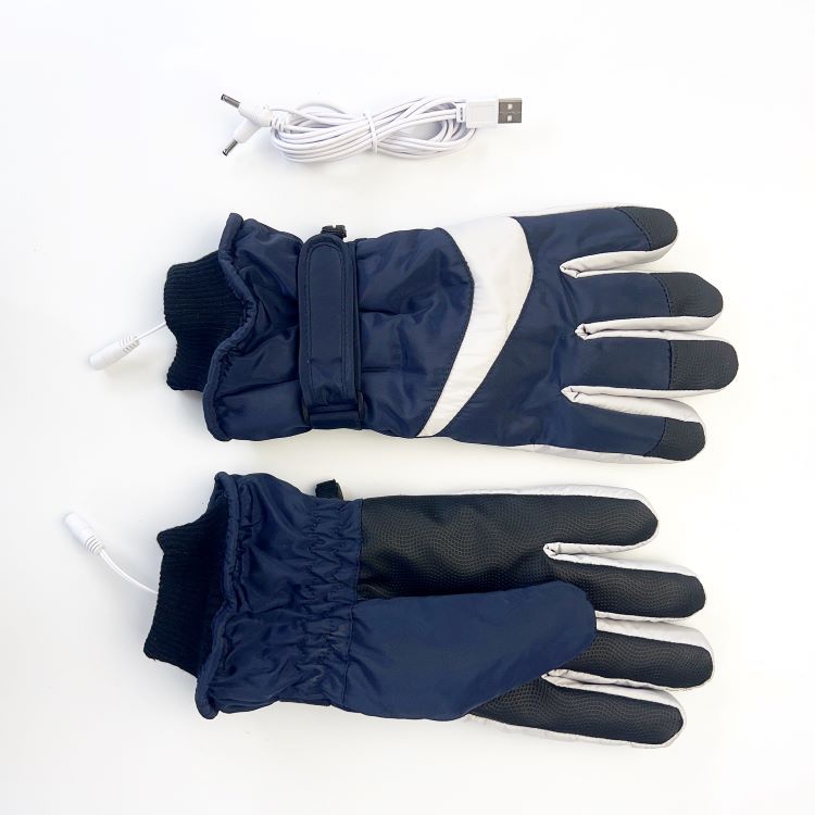 Guantes de Ski con Calefacción USB — Táctil, Impermeable y 3 Temperaturas