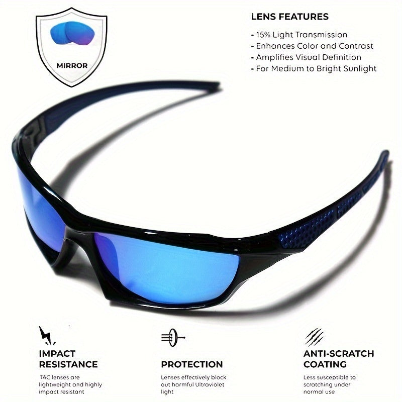 Night Vision Sport Sunglasses – Cycling & Driving