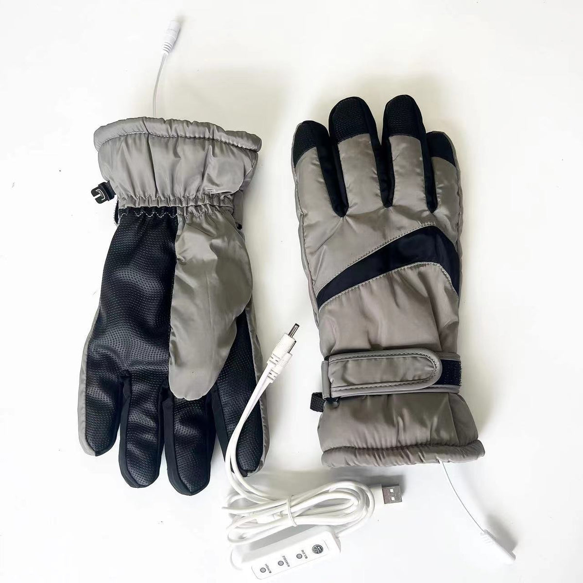 Guantes de Ski con Calefacción USB — Táctil, Impermeable y 3 Temperaturas