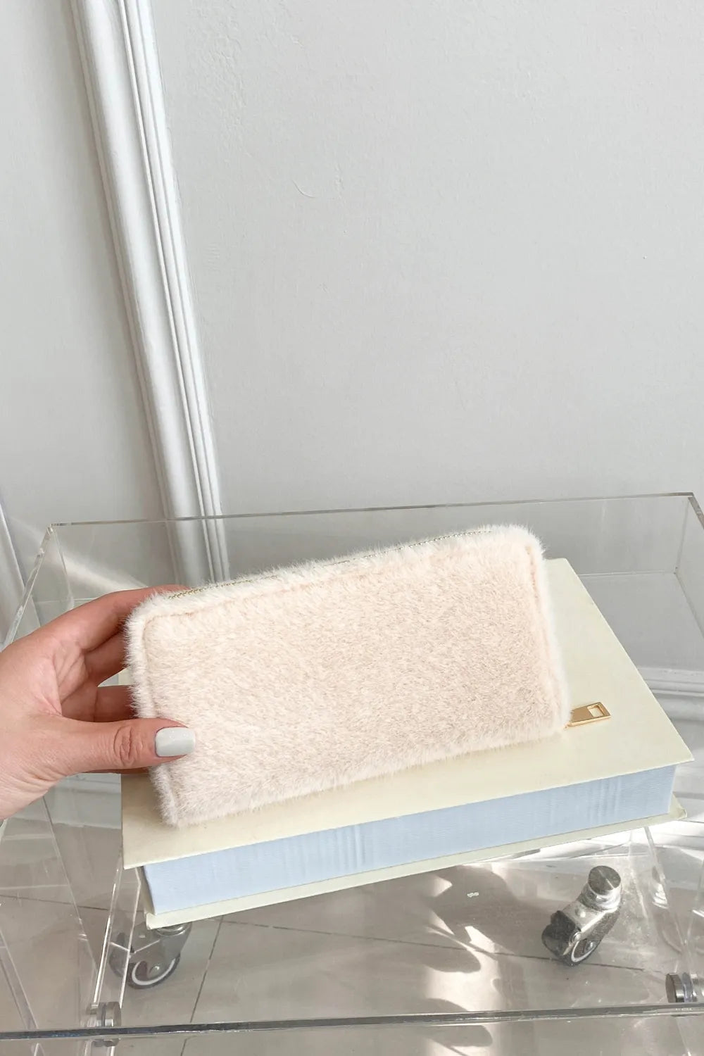Billetera Rectangular de Felpa