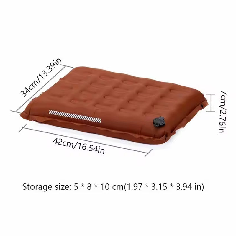 Copy of Self-Inflating Seat Cushion Thickened Camping Mat Lightweight Waterproof Foldable Stadium Chair Pad