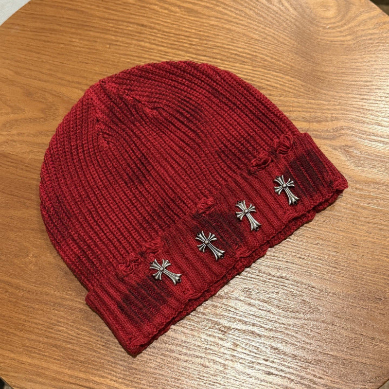 Gorro de Punto Bordado
