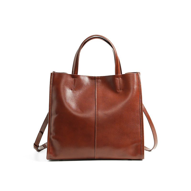 Bolso Tote de Cuero Genuino Premium