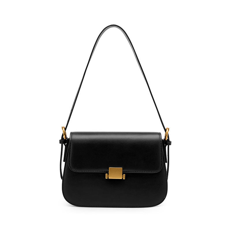 Tofu Cowhide Wallet with Clasp