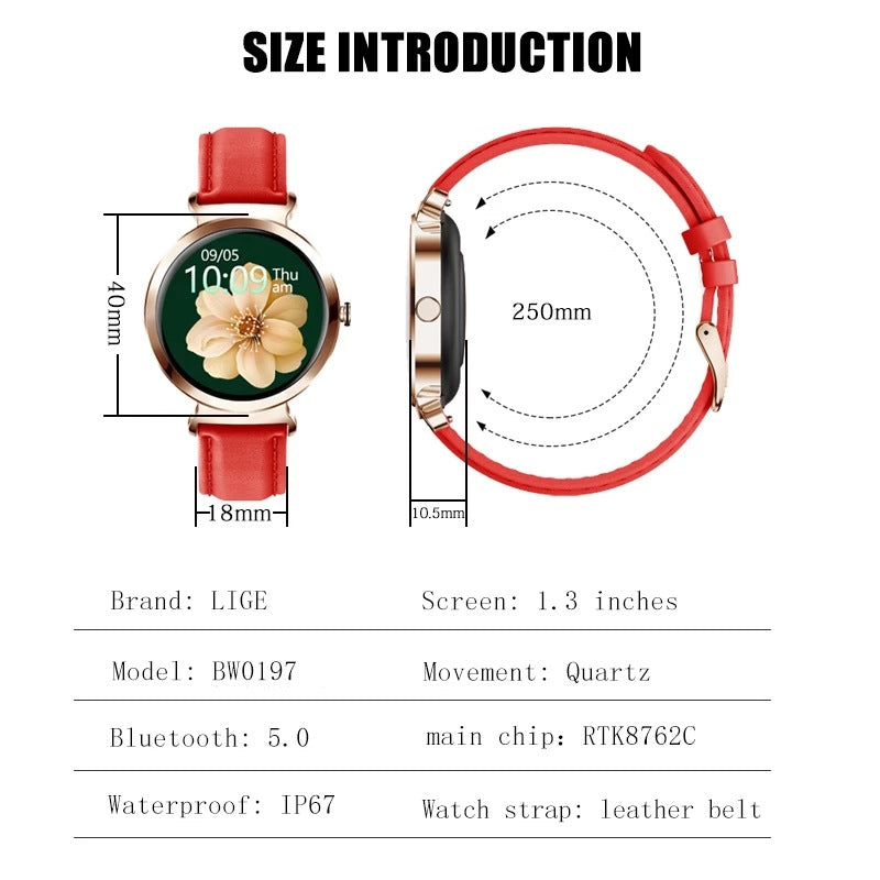 LIGE/BANGWEI Smartwatch for Women — Multifunctional Smart Bracelet