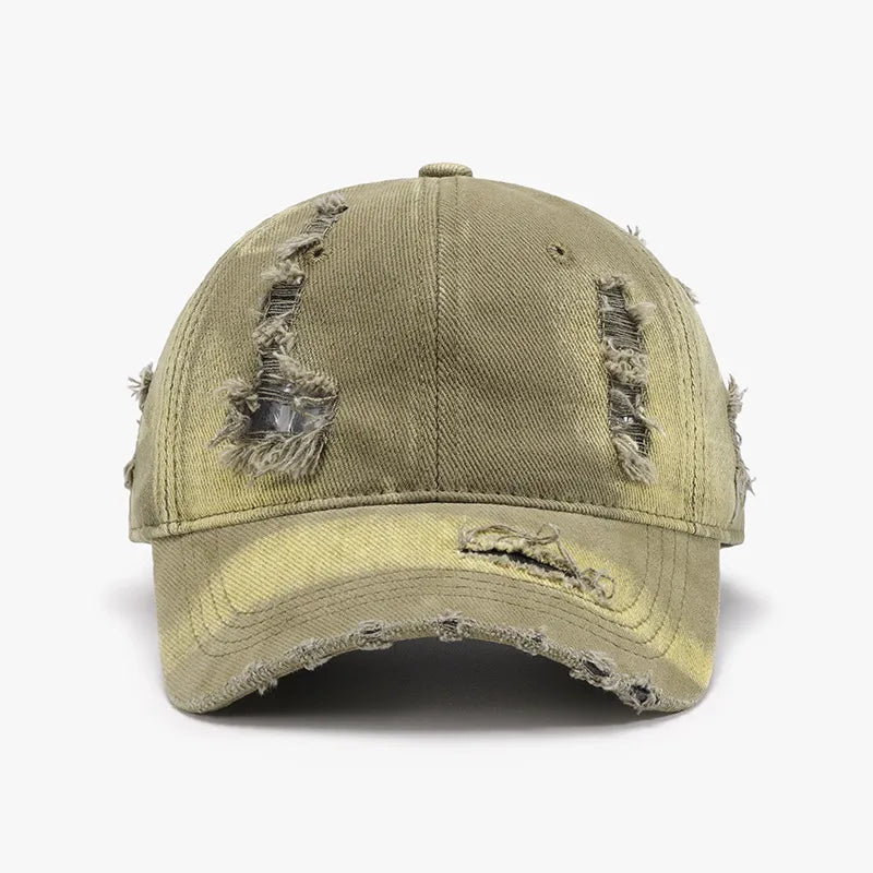 Gorra Baseball de Algodón Desgastada — Ajustable Unisex