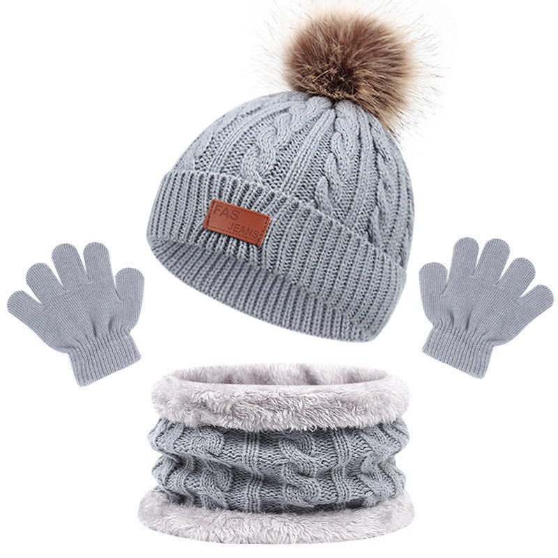 Set Invierno Bebé: Gorro, Guantes y Bufanda