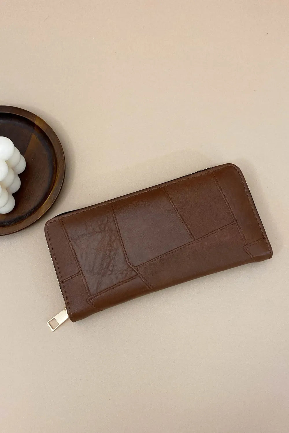 Billetera de PU Leather Multicompartimiento