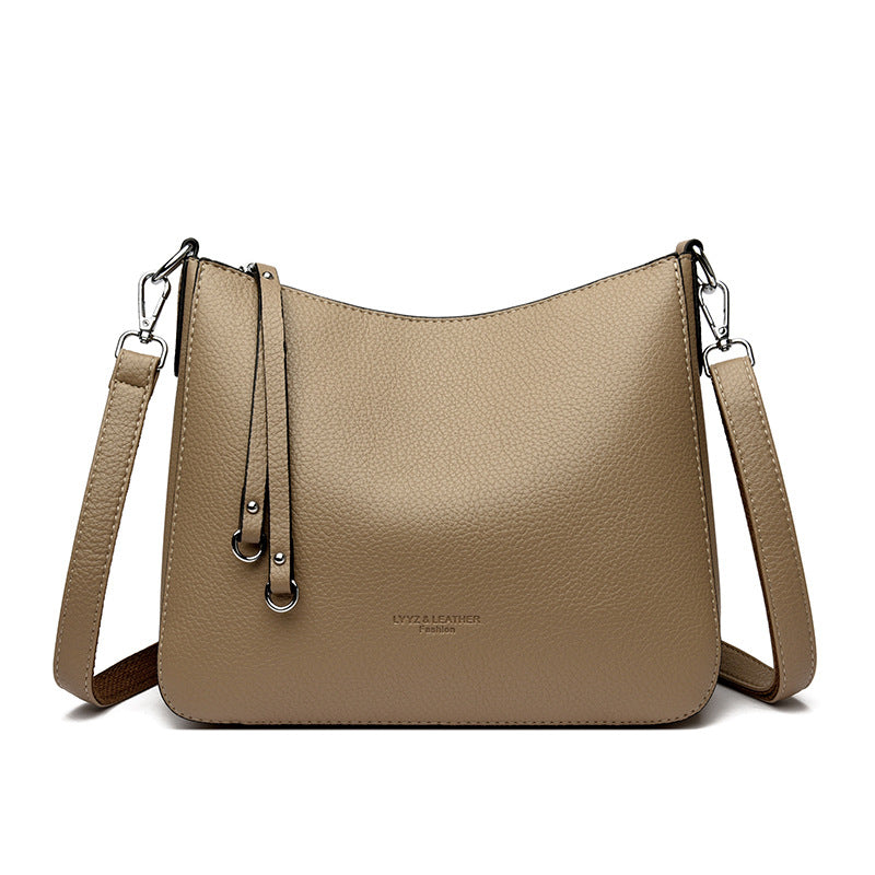 Cartera de Cuero Genuino Versátil