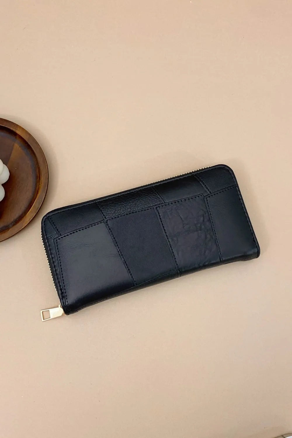 Billetera de PU Leather Multicompartimiento