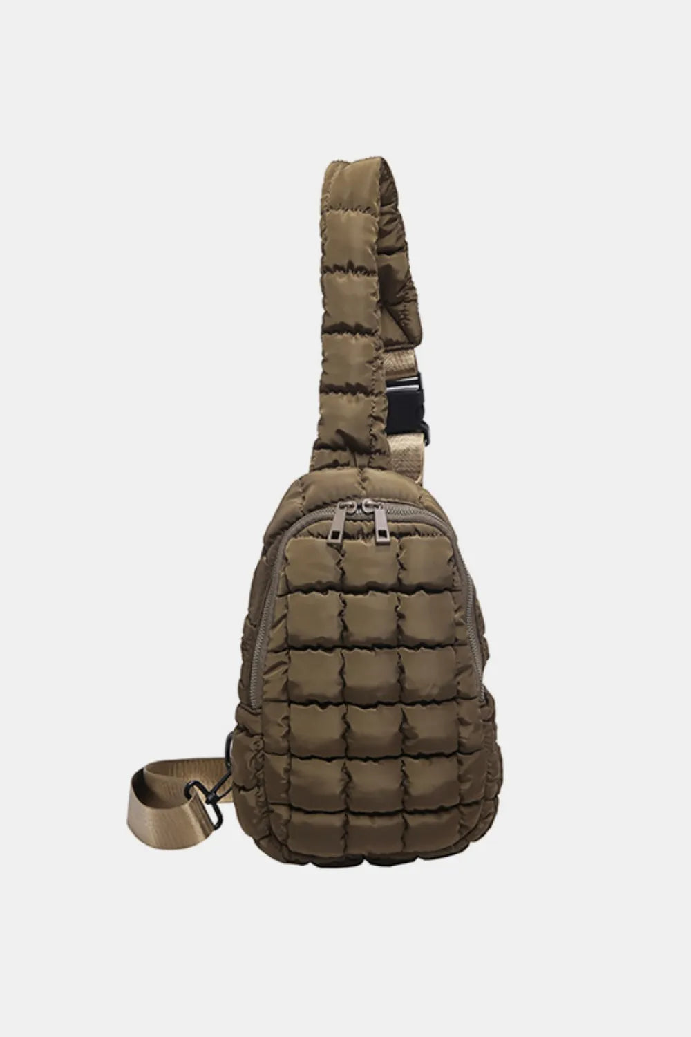 Padded Nylon Shoulder Bag