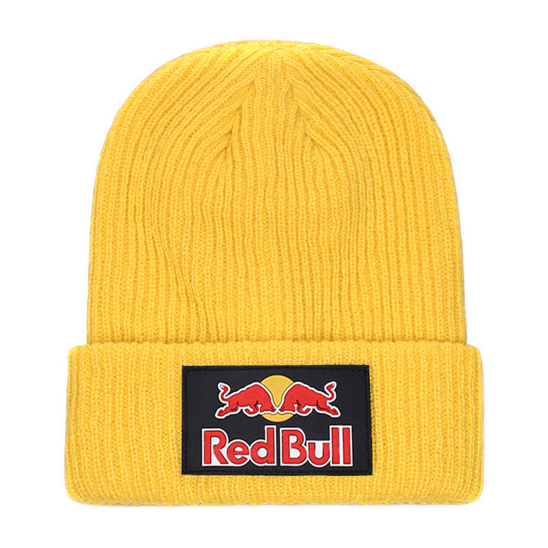 Gorro de Lana Tejida con Letras — Ski y Aventura Unisex Otoño Invierno