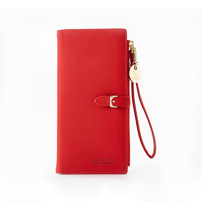 Copy of Billetera Larga para Mujer con Múltiples Compartimentos y Porta-Celular