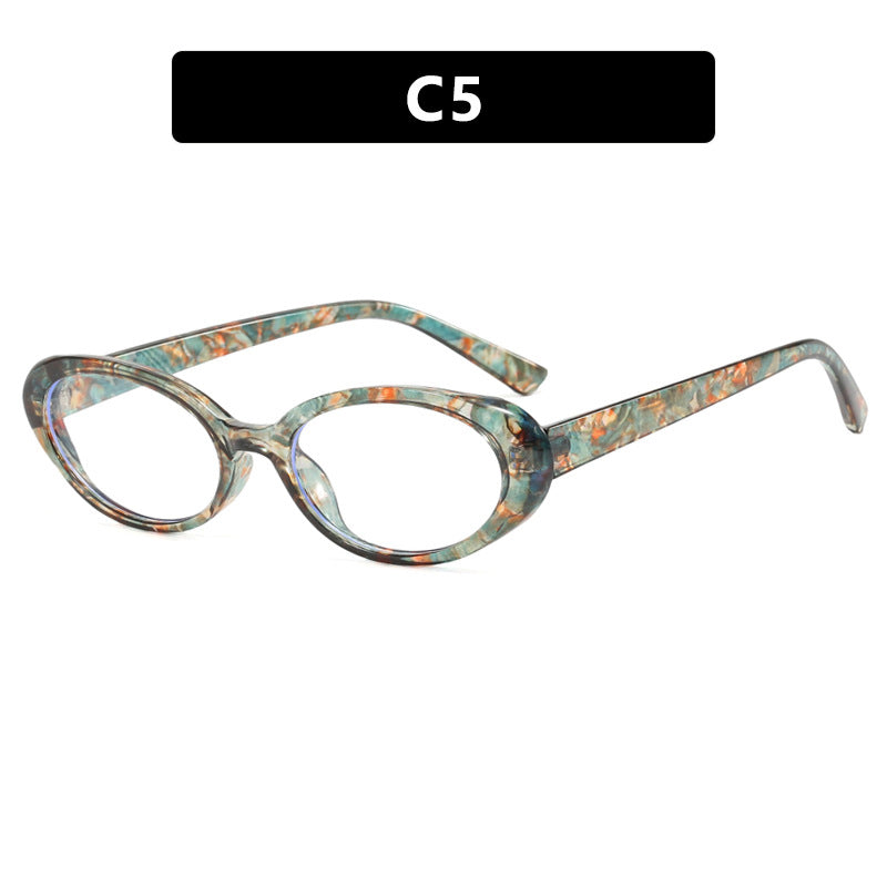 Retro Oval Blue Light Blocking Optical Frame II
