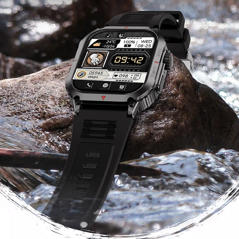 Smartwatch ZW66 with Bluetooth Calling, Heart Rate, and Sports Tracking
