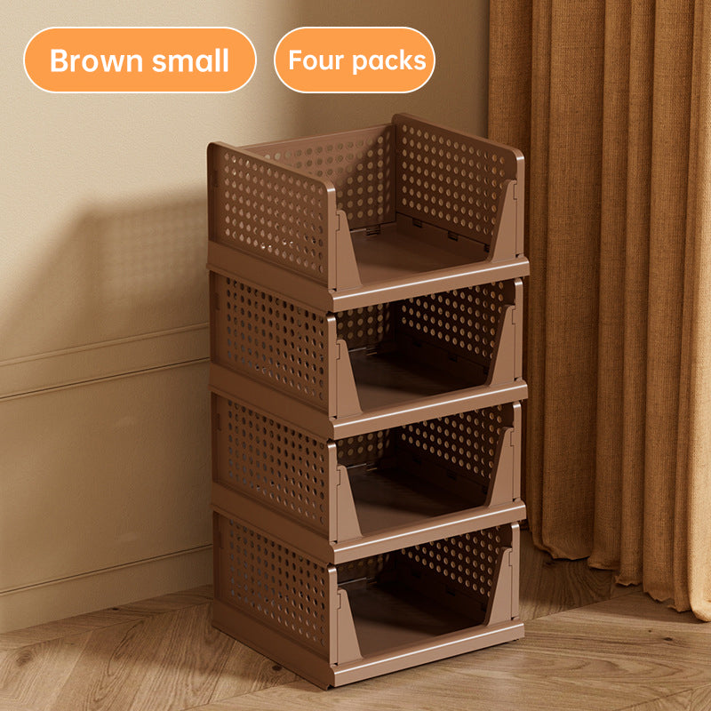 Copy of Set de 4 Cajas Organizadoras Apilables para Ropa y Juguetes