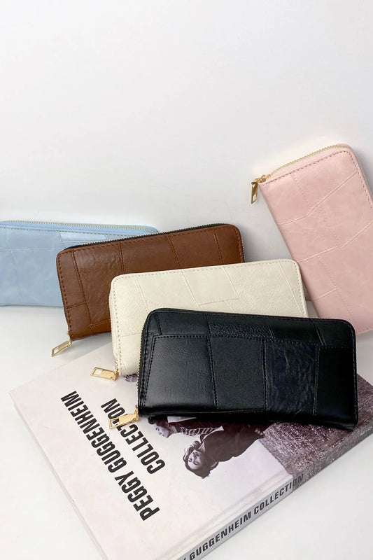 Billetera de PU Leather Multicompartimiento