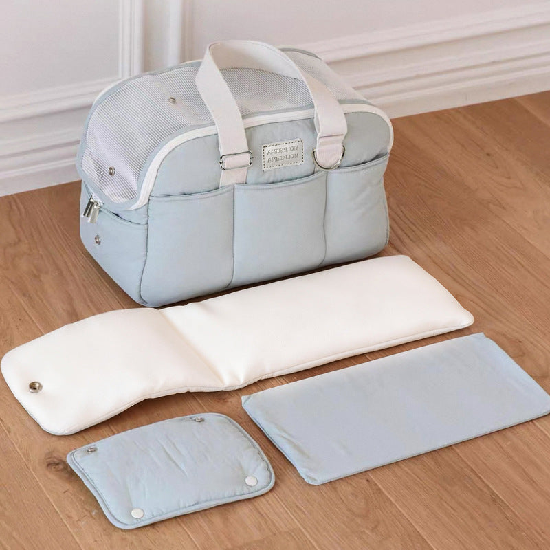 Bolso Transportador para Gatos — Abrigado, Transpirable y Gran Capacidad