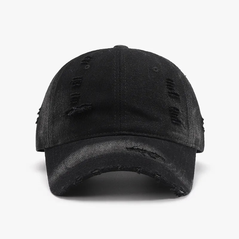Gorra Baseball de Algodón Desgastada — Ajustable Unisex