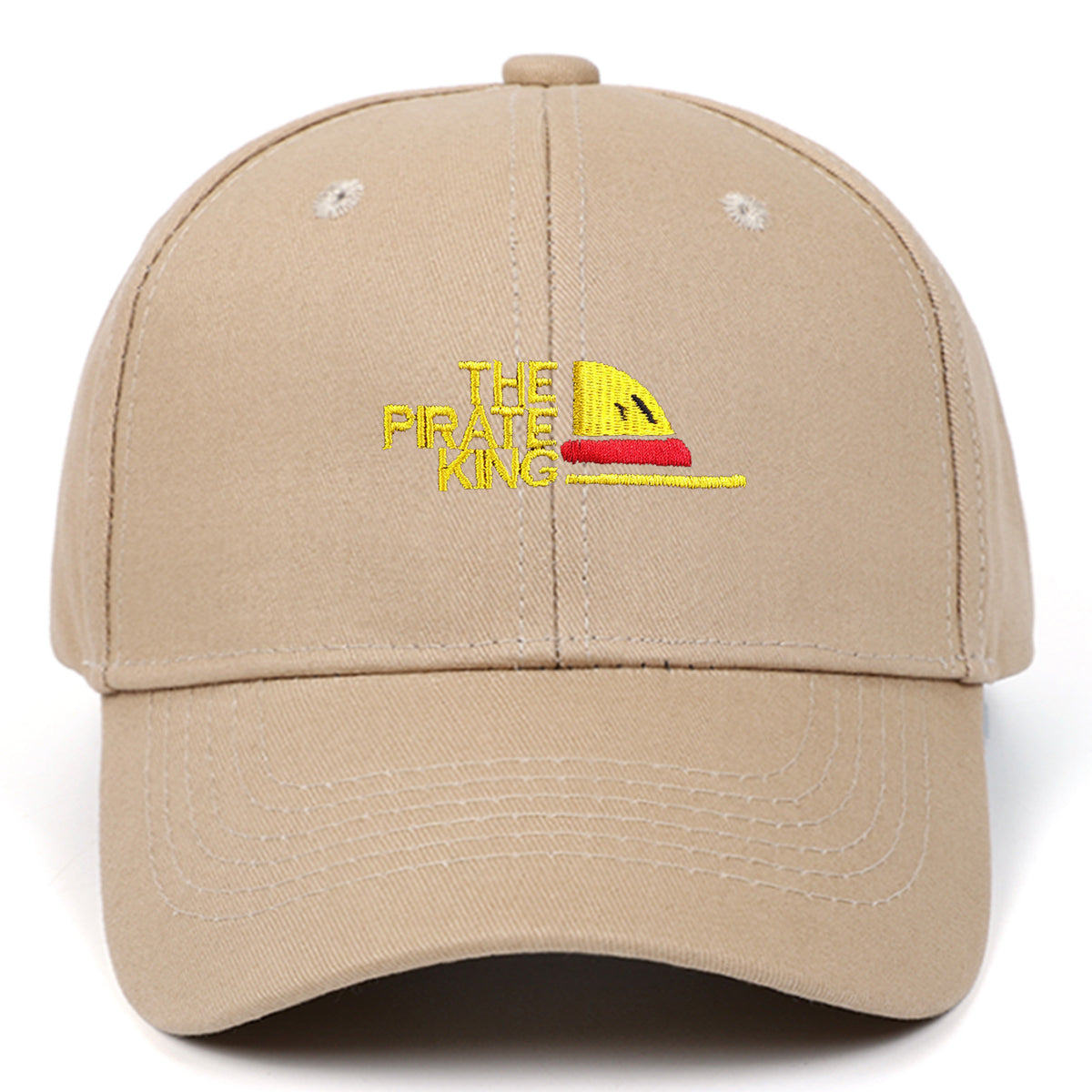 Gorra Baseball con Bordado Anime — Techo Suave Visera Curva Unisex