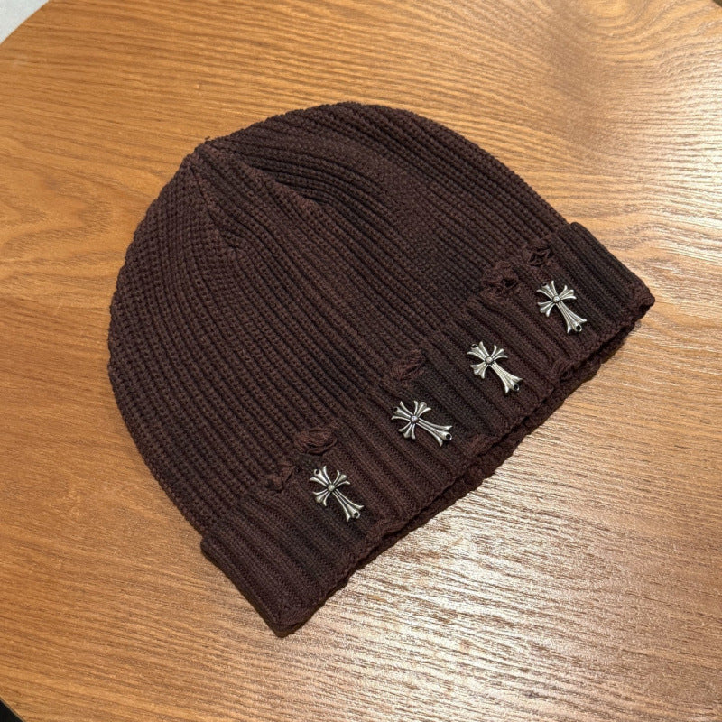Gorro de Punto Bordado