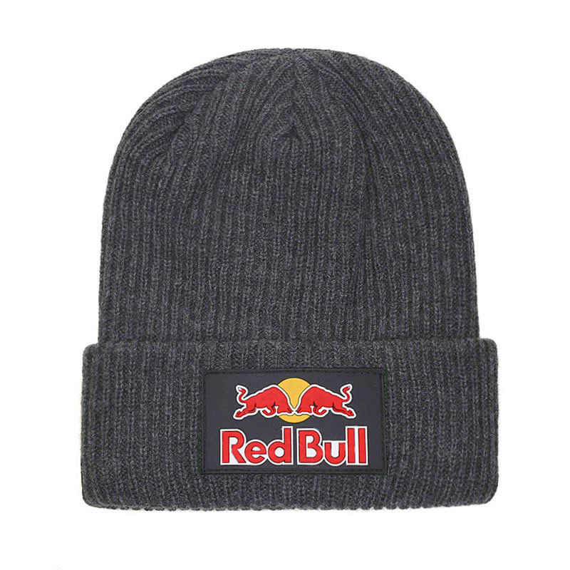 Gorro de Lana Tejida con Letras — Ski y Aventura Unisex Otoño Invierno