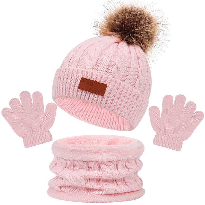Set Invierno Bebé: Gorro, Guantes y Bufanda